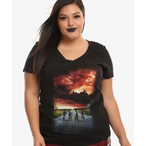 Torrid Stranger Things Season 2 Poster Tee, Size 3 3X 22 24 plus size